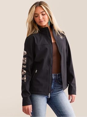 Ariat New Team Softshell Jacket Black Pony